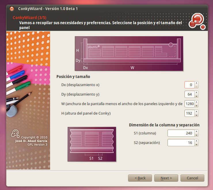 Ubuntu下安装 最简单的 Conky 配置工具ConkyWizard