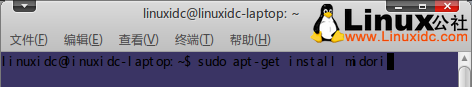 Ubuntu下安装基于WebKit 的网页浏览器Midori