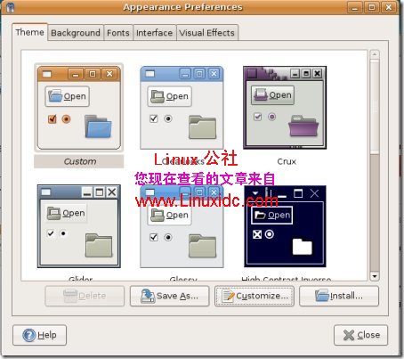 Ubuntu美化成 MAC OS X主题方案[多图]