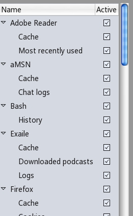 BleachBit选项 BleachBit选项
