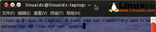 Ubuntu 10.04 通过 PPA 安装 Equinox GTK 主题与 Faenza 图标
