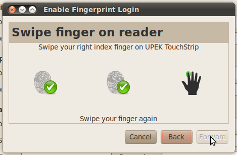 在Ubuntu 使用内置指纹识别器