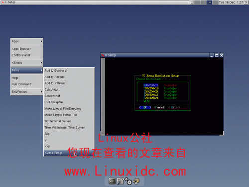 只有10MB大小的Linux桌面系统Tiny Core