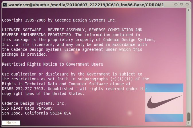 Linux-Ubuntu 10.04安装Cadence-ic610 方法总结图解
