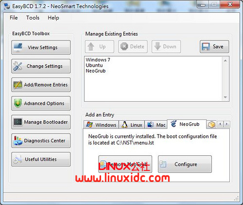 Windows 7 下硬盘安裝 Ubuntu 10.04 Lucid Lynx