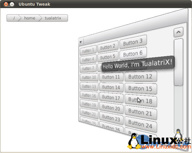 MX ToolKit：Ubuntu Tweak的下一代UI基础？ 
