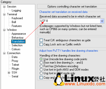 Linux ssh远程控制工具Putty配制和保存