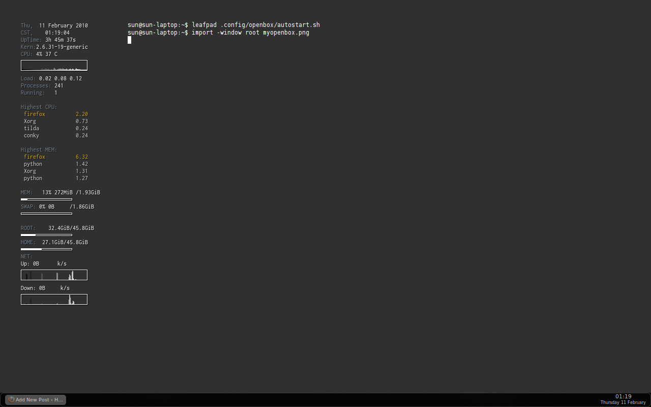 解决Ubuntu Openbox无法启动的问题