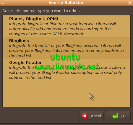 Linux下的RSS阅读器-Liferea 1.6.3发布下载