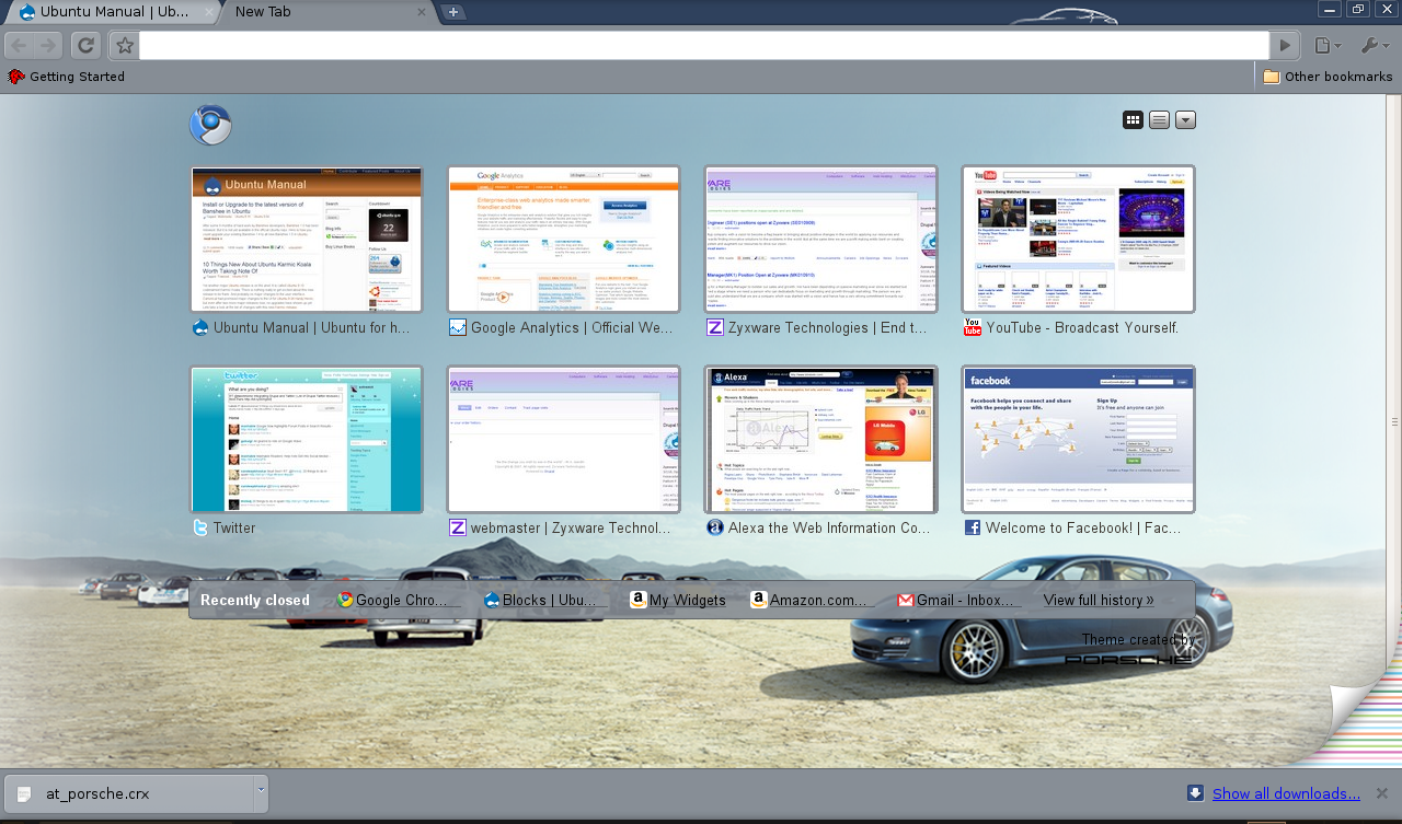 在Linux中Chromium(Google Chrome)的新主题浏览 www.linuxidc.com
