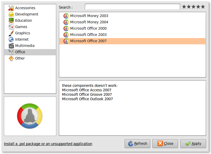 在Ubuntu上安装MS Office 2007/图 www.linuxidc.com