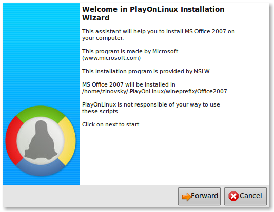 在Ubuntu上安装MS Office 2007/图 www.linuxidc.com