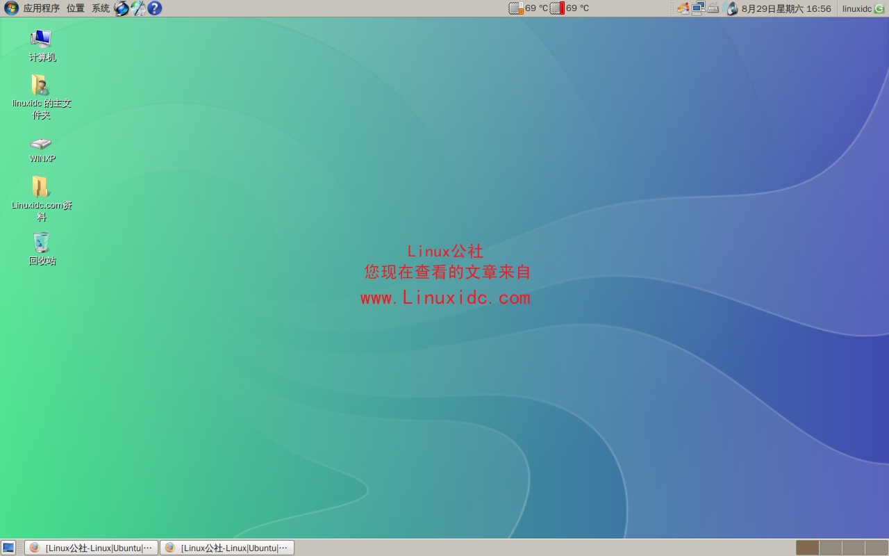 像Windows 7的Ubuntu背景主题[多图]