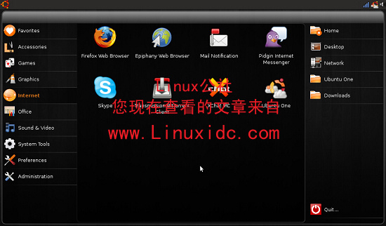 Ubuntu Netbook Remix最新界面赏析[多图]