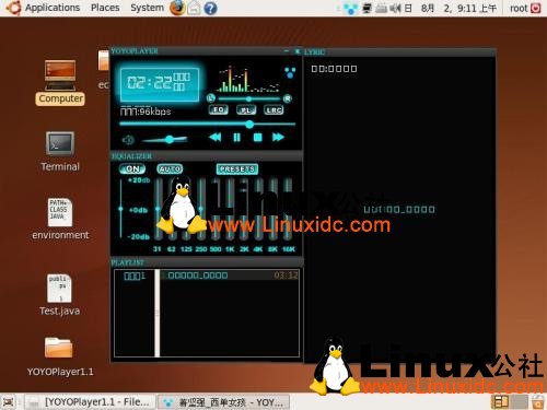 Ubuntu 9.04下让Swing和Swt编写的Java桌面程序运行