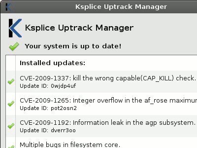 Ksplice: 更新 Ubuntu 不用重启