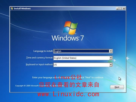 与Ubuntu 9.04比美 Windows 7 release candidate安装多图赏