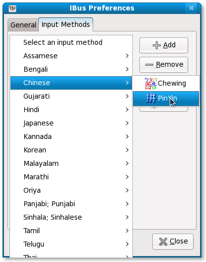 fedora-11-ibus-preferences