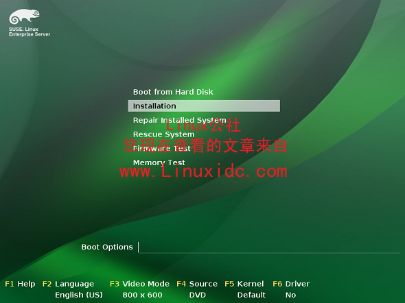 SUSE Linux Enterprise Server 11最新桌面及安装图赏