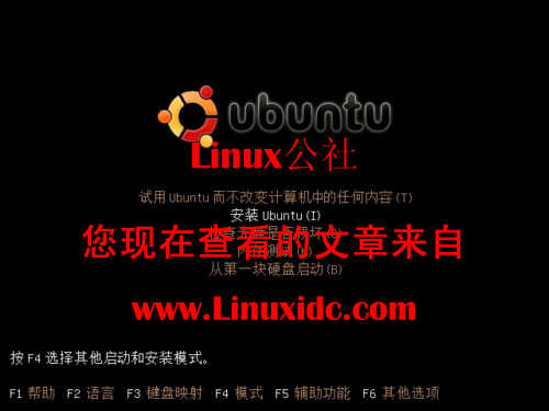 用Live CD安装Ubuntu 8.10时不能分区的解决办法