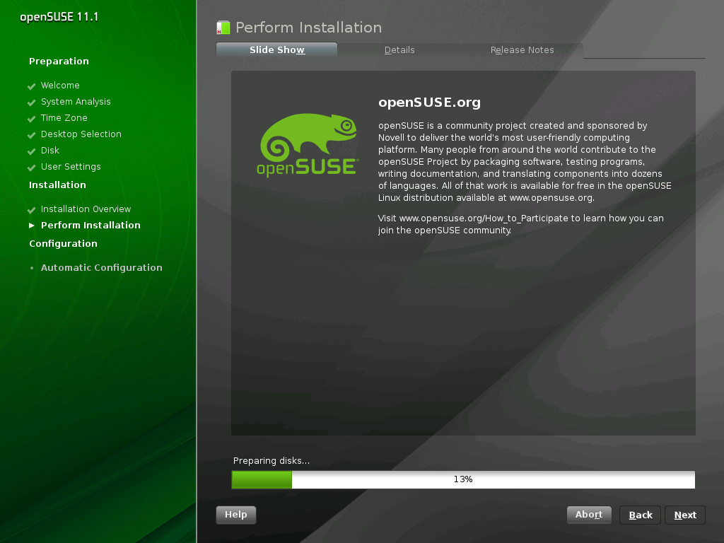 openSUSE 11.1正式版多图抢鲜看