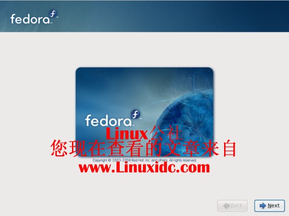 Fedora 10安装与桌面截图