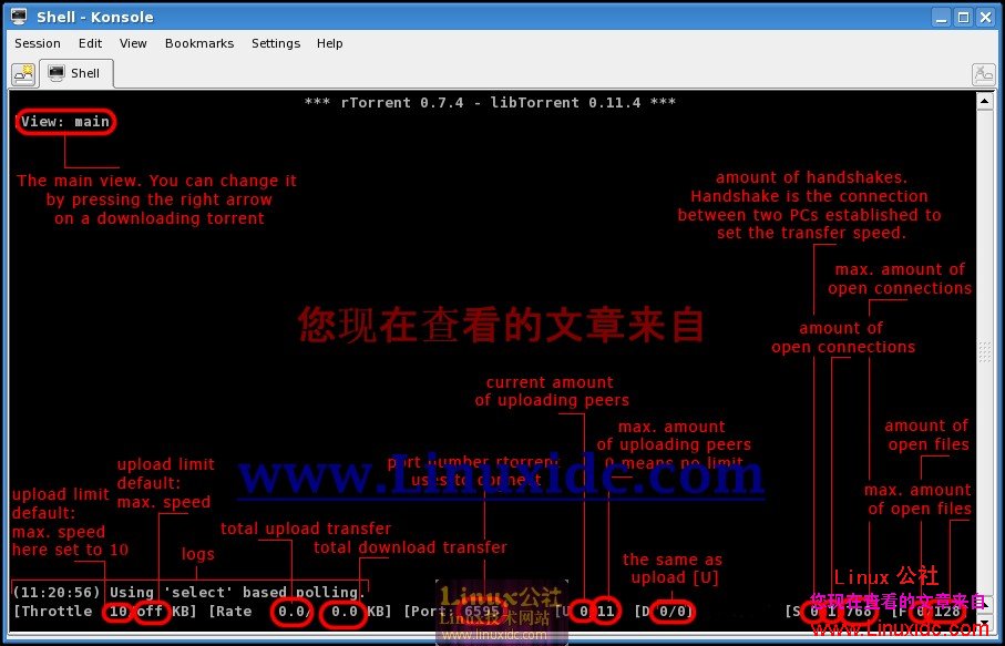 [图文]Ubuntu超快的BT客户端rtorrent设置