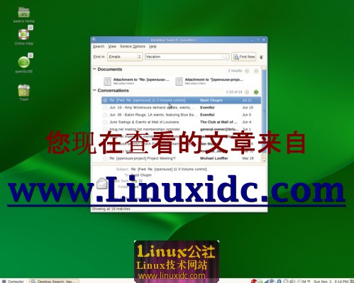 openSUSE 11.1 Beta 4 已发布下载及桌面截图赏