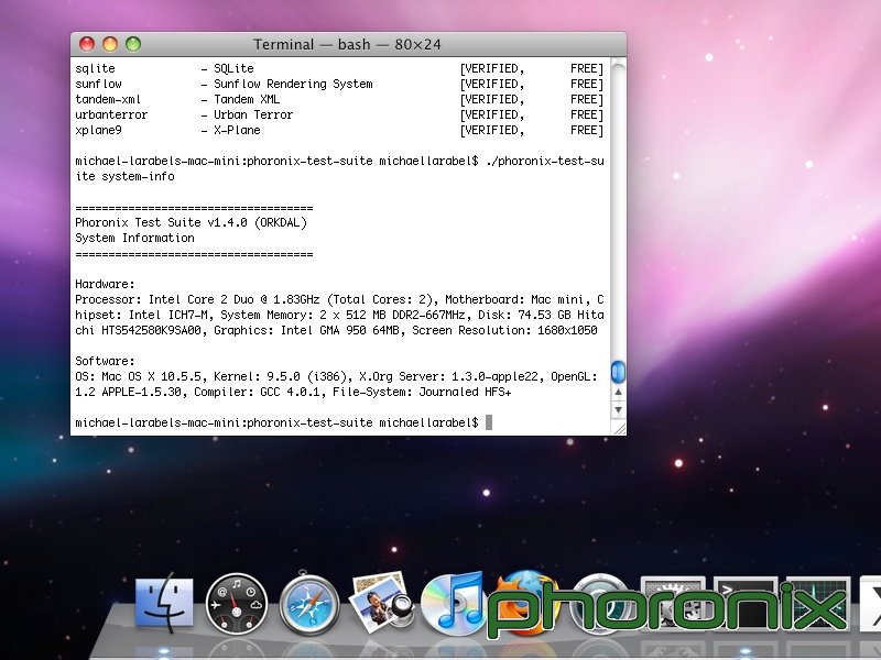 Mac OS X 10.5、Ubuntu 8.10性能大比拼[多图]