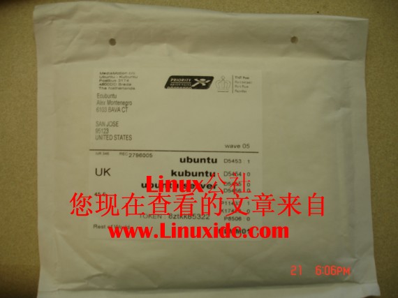 不错的Ubuntu 8.10贴纸与光盘[图文]