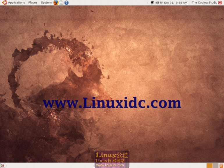 Ubuntu 8.10 (Intrepid Ibex) 正式版桌面截图秀