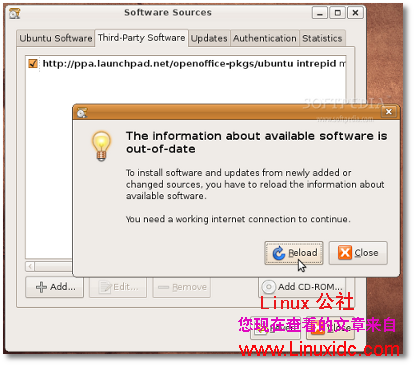 Ubuntu 8.10下安装OpenOffice.Org 3.0.0[多图]
