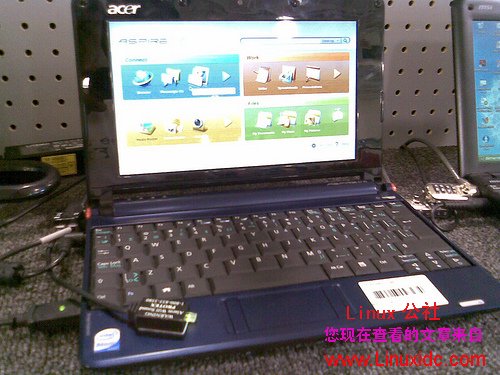 预装Linpus操作系统Acer Aspire One上网本