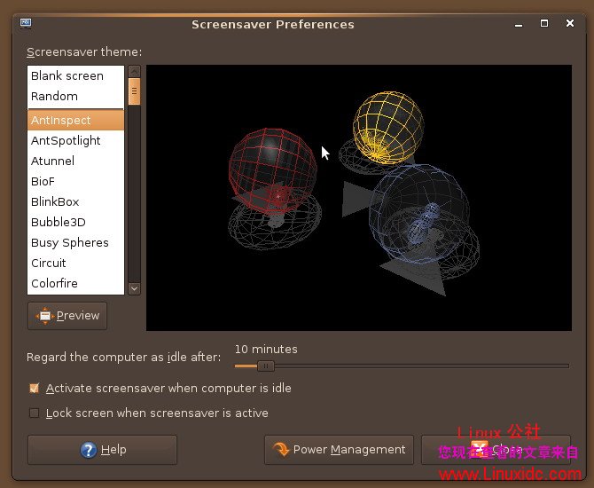 Ubuntu 8.10屏保也炫酷[多图]