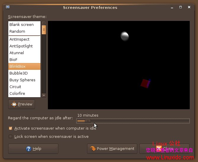 Ubuntu 8.10屏保也炫酷[多图]