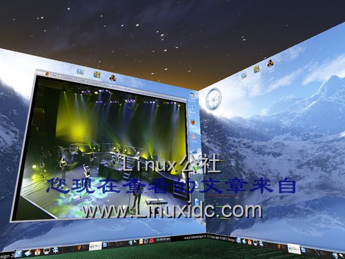 openSUSE 3D桌面美图赏