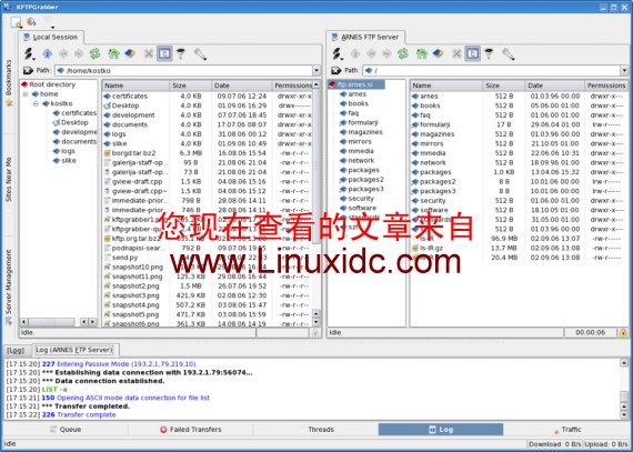 红旗Linux 6.0 SP1下安装KFTP最新版(图+下载)
