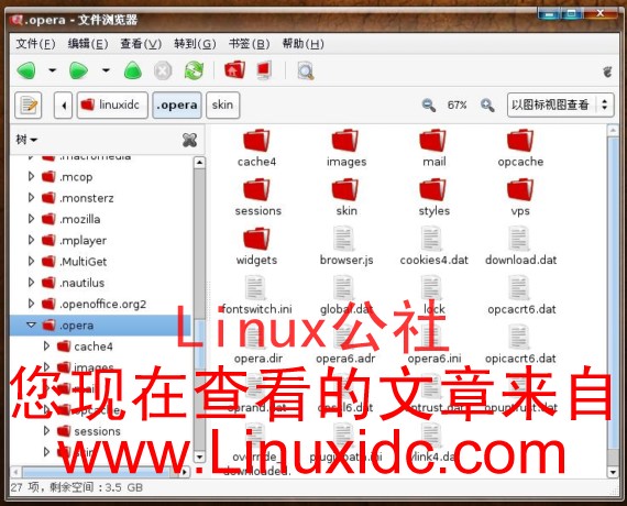 给Ubuntu下的Opera改造成Google Chorme外观[图文]