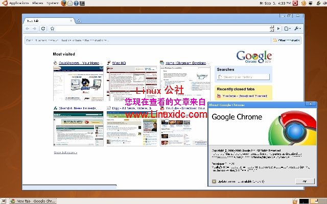Ubuntu Linux成功安装开源版Google浏览器[图文]