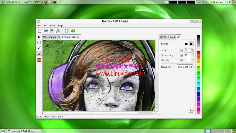 Linux下又一款图片编辑利器Nathive