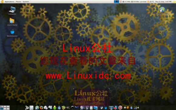Fedora 10 最新待选主题赏析 Gears[多图]