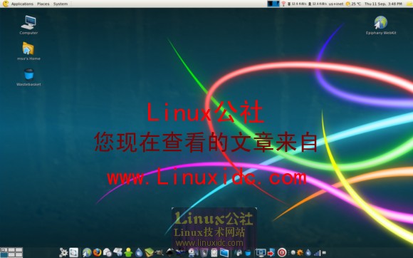 Fedora 10 最新待选主题赏析Neon[多图]