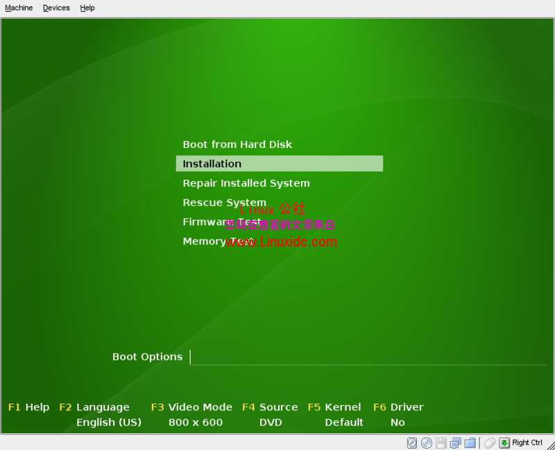 openSUSE 11.0光盘安装图解教程(DVD版)