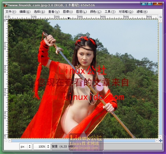 GIMP：Ubuntu下功能强大的开源Photoshop