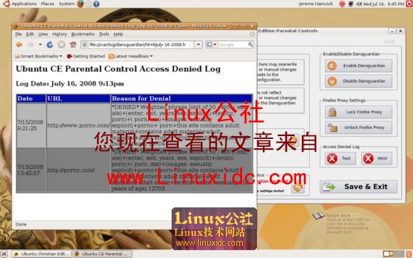 基督徒版Ubuntu:Ubuntu Christian Edition 4.0桌面截图