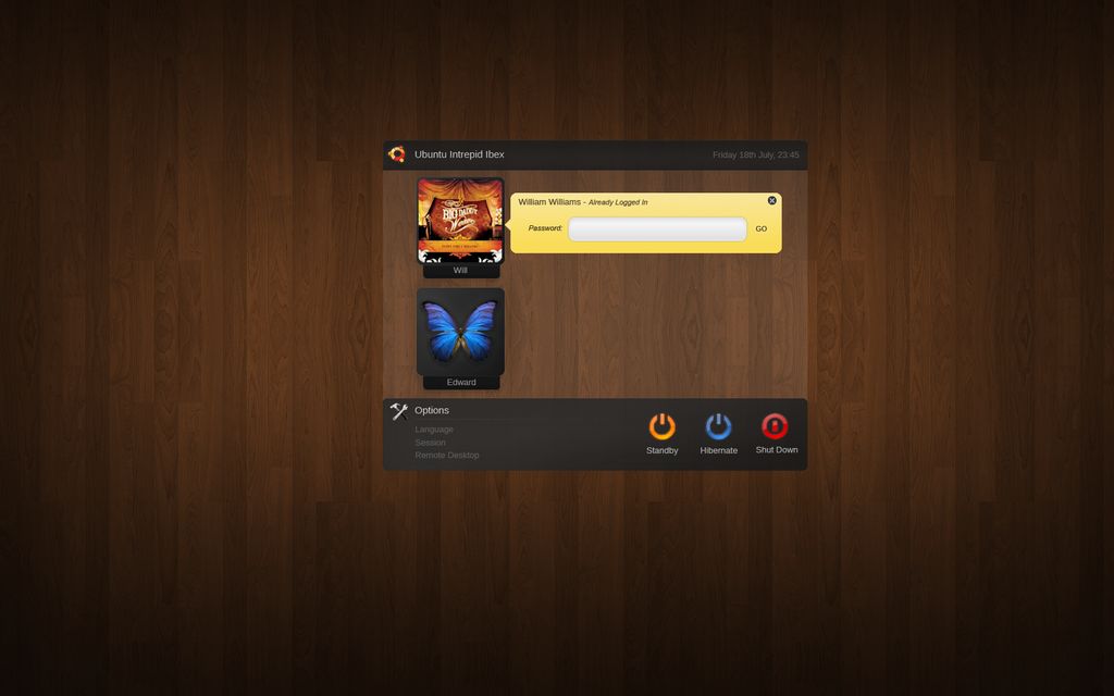 Ubuntu 8.10 又一款待选主题曝光[多图]