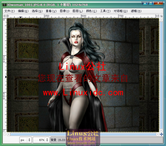 简识Ubuntu中功能强大的图像处理工具：GIMP[组图]