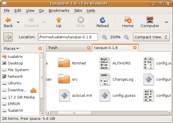 Nautilus最新开发版预览[图文]