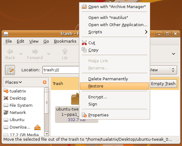 Nautilus最新开发版预览[图文]