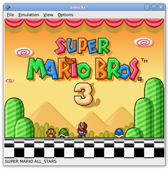 sfc-1 Ubuntu游戏相关:Snex9x-gtk:一个超任的GTK+前端